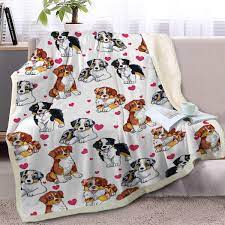 We did not find results for: Buy Blessliving Australian Shepherd Blanket For Kids Red Hearts Dog Print Fleece Throw Blanket Cute Puppy 3d Animal Print Sherpa Plush Blanket Gift For Women Men 50 X 60 Inches Online In