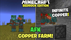 As mentioned above, copper ingots can be used to craft a spyglass in the game along with the other ingredient. Afk Copper Farm Tutorial In Minecraft Bedrock Youtube