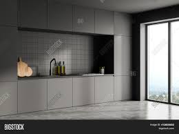 Ceramic tile offers the choice of unglazed or glazed surfaces in a large variety of finishes. Dark Grey Modern Image Photo Free Trial Bigstock