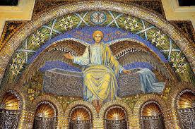 Hannover Sudstadt Friedhof Engesohse Georg Ebeling Mausoleum Auf Dem Stadtfriedhof Engesohde Mosaik Engel Cemetery Hanover Ge Hanover Germany Friedhof Hannover