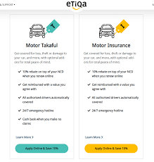 Renew insurans takaful kereta online melalui myeg. Etiqa Insurance Renew Insurans Kenderaan Online Jimat 10 Ncd