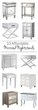 The Hunt For A Cheap Mirrored Nightstand Polished Habitat Mirrored Nightstand Mirrored Furniture Cheap Home Decor