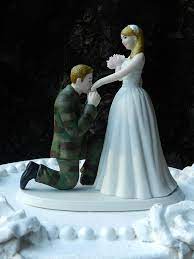 Us Army Military Soldier Prince Wedding Cake Topper Kneel Etsy In 2021 Army Wedding Military Wedding Cakes Army Wedding Cakes
