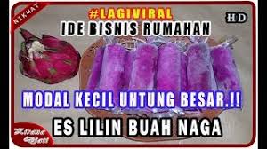 2 sachet susu kental manis (skm) garam (sejumput) 1 liter air. Es Lilin Buah Naga Cocok Untuk Jualan Cara Membuat Es Lilin Agar Empuk Youtube
