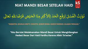 We did not find results for: Niat Mandi Wajib Atau Mandi Besar Setelah Haid Youtube