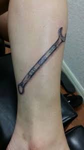 Realistic Wrench Tattoo Car Tattoos Mechanic Tattoo