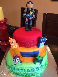 Baby cakes cupcake cakes fondant birthday cakes shoe cakes pink cakes mini cupcakes boys first birthday cake baby birthday elephant first we had some really pretty days in february, so we took the pictures for her invitation and we got some really sweet ones. Coolest Bajo Slugterra Cake For A 6 Year Old Boy