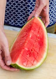 This post is going to show you the easiest, best method for how to cut a watermelon into cubes of any size. How To Cut Up A Watermelon Step By Step Tutorial Kitchn