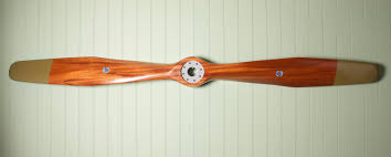 Authentic wooden propellers from particular historic airplanes. Hercules Propellers Ltd