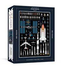They feature fun puzzles of all types that'll keep you entertained. The History Of Space Travel Puzzle Astronomical 500 Piece Jigsaw Puzzle Poster Jigsaw Puzzles For Adults A Book By Pop Chart Lab