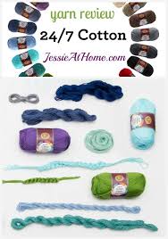 Lion Brand 24 7 Yarn Review Jessie At Home