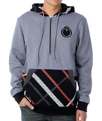 nomis double up simon grey hoodie zumiez