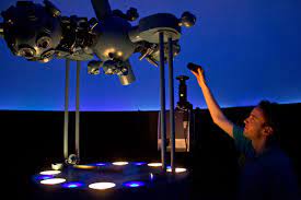 Turn Day Into Night In The Bluescope Steel Planetarium The Only Major Planetarium In Nsw The Science Centre S Planetarium Planetarium Space Science Galaxies