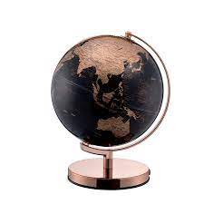The gloves are nicely sparkling. 12 5 Tall Black And Gold Globe With Rose Gold Metal Frame Walmart Canada
