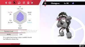 Obstagoon stats