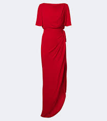 Silk georgette gown