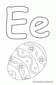 Basic letter writing frames with lines for address, greeting, the letter and closing farewell. Letter E Coloring Page Coloring Home
