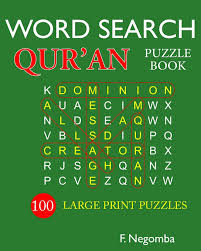 Check spelling or type a new query. Word Search Qur An Puzzle Book Negomba F 9798678682628 Amazon Com Books