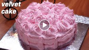Check out this beautiful, delightful and easy to make pink velvet cake, perfect for a colourful birthday party this summer.and please look out for how i. Pink Velvet Cake Recipe Eggless Cake Without Oven Anniversary Birthday Valentine Day Special Desi Recipes