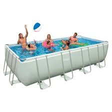 Intex 18ft X 9ft X 52in Rectangular Ultra Frame Pool Package 599 99 Rectangular Pool Rectangular Swimming Pools Rectangle Swimming Pools