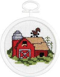 You can download as much as you like and enjoy the fun of cross stitching to the full. Janlynn Country Barn Mini Cross Stitch Kit 998 5049 123stitch
