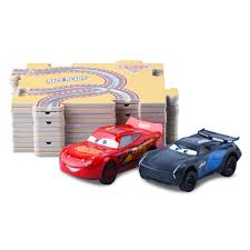 Disney Pixar Cars 3 Electric Slot Racing Cars Track Lightning Mcqueen Jackson Storm Boxed Toy Car New Free Shipping Diecasts Toy Vehicles Aliexpress