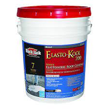 In fact many homeowners do so every few years to assure their roof's longevity and watertightness. Black Jack Elasto Kool 700 7 Year White Elastomeric Roof Coating 4 75 Gal 5527 1 30 At Tractor Supply Co
