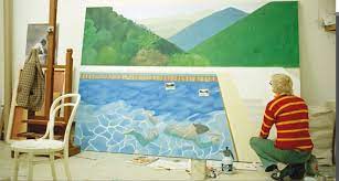 In november 2018, it sold for us$90.3 million, at that time the highest price ever paid at auction for a. Hockney S Portrait Of An Artist Pool With Two Figures Christie S