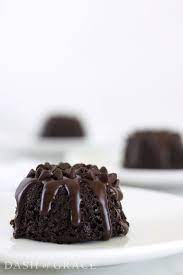 Mini chocolate ginger bundt cakes. Triple Chocolate Mini Bundt Cakes Recipe Dash Of Grace Mini Bundt Cakes Recipes Cake Recipes Mini Bundt Cakes