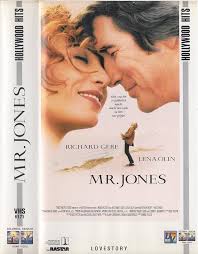 Amazon.com: Mr. Jones [VHS] : Richard Gere, Lena Olin, Anne Bancroft, Tom  Irwin, Delroy Lindo, Bruce Altman, Lauren Tom, Lisa Malkiewicz, Thomas  Kopache, Peter Jurasik, León Singer, Anna Maria Horsford, Juan Ruiz