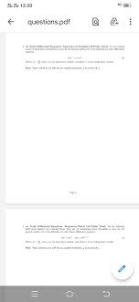 Solve y '= x(y − 1) dy. Solved 46 6 12 30 4g 58 Questions Pdf 3 1st Order Diff Chegg Com