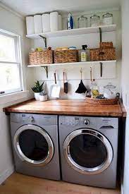 20 Clever Ideas To Build Efficiency Small Laundry Room Laundry Room Organization Storage Perfect Laundry Room Dream Laundry Room