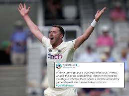 England bowler ollie robinson has apologised for the historic tweets (picture: Jf2yc1hhv3xxtm