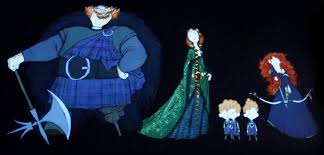 An unruly daughter and an accomplished archer. 3 New Characters From Brave The Disney Blog