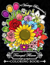 These alphabet coloring sheets will help little ones identify uppercase and lowercase versions of each letter. Amazon Com Tranquil Flower Coloring Book Adult Coloring Book With Butterfly And Flowers Bouquets Floral Designs Of Summer 9798649247658 Firework Publishing Books