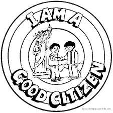 There are tons of great resources for free printable color pages online. I Am A Good Citizen Coloring Book Page Coloring Pages Coloring Books Character Education