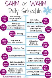 The Sahm Schedule That Will Save Your Sanity Our Daily Mess Kids Schedule Mom Schedule Sahm Schedule