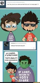 33 Incredibly Funny Tony Stark Vs Bruce Banner Memes That Will Make Fans Laugh Out Loud Geeks On Coffee Marvel Superheroes Marvel Funny Marvel Memes