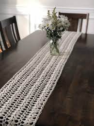 The Lily Crochet Table Runner Pattern Crochet Pattern Modern Crochet Pattern Vintage Style Crochet Pattern Crochet Table Runner Pattern Crochet Table Runner Crochet Tablecloth Pattern