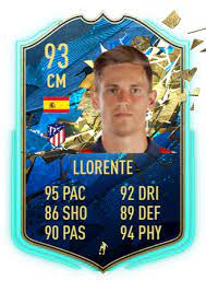 Marcos llorente is pretty much the spanish ruud gullit. Fifa 21 Totw 30 Silky Spaniard Set For Second In Form Item