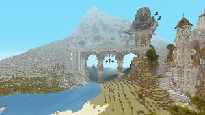 If you are building a castle, you can add towers in the corners in its corners with a circular shape. Console Kingdom Minecraft