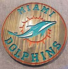Get the miami dolphins home decor you want from the brands you love today at kmart. Miami Dolphins Sport Wood Wall Clock Room Bedroom Home Decor Wall Clocks Home Garden Worldenergy Ae
