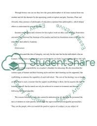 Example of reflection paper about movie.a reflection paper refers to a paper that is intended to cite your reactions towards a movie an article or. Reflection Paper On The History Philososphy Of Education Term