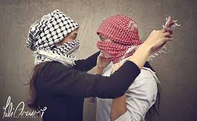 palestinian girls intifada arab head scarf islamic girl women