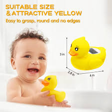 Other baby baths may use a kind of sling or hammock that holds the baby over the tub while you bathe them. Buy Baby Bath Toys Babyelf Water Thermometer For Baby Shower Yellow Duck Bath Duck Gift For Infant Toddlers 1 3 Kids Bathtub Swim Pool Multi Use Toy Online In Taiwan B097cz82r8
