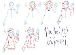 Hoodie Tutorial Requested By Reigodric On Deviantart Drawing Tutorial Easy Drawings Person Drawing
