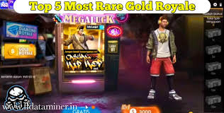 How to get new gold royale bundle imperial corps in freefire full details get it in just 10 spin. Top 5 Most Rare Gold Royale In Free Fire The Breakdancer Bundle Gold Royale