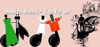 Con capo al iv tasto diventa do lam fa mi vivo per lei e non ho più do#m la. Italiano Con Le Canzoni Andrea Bocelli Vivo Per Lei Italian Tutor Now Claudia Pane