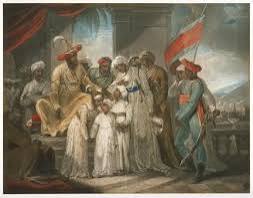 The Marquis Cornwallis receiving the hostage Princes, sons of Tippoo Sultaun, in view of Seringapatam – Works – Asian Art Museum