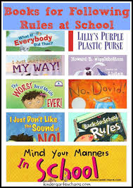 Books To Help Teach Classroom Rules And Procedures